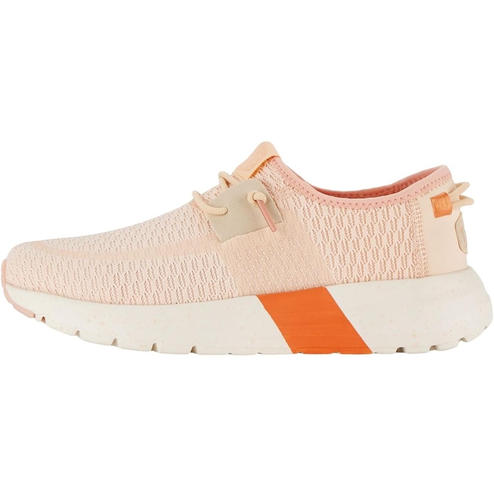 Hey Dude Sirocco W Sport Stripe Pink White Size 10 EU 41 Brand New In Box Shoe - Picture 4 of 7